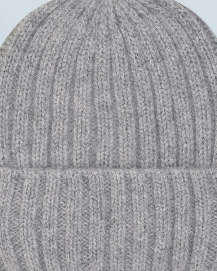From Future Cashmere Beanies Beanie Dark Heather Gray