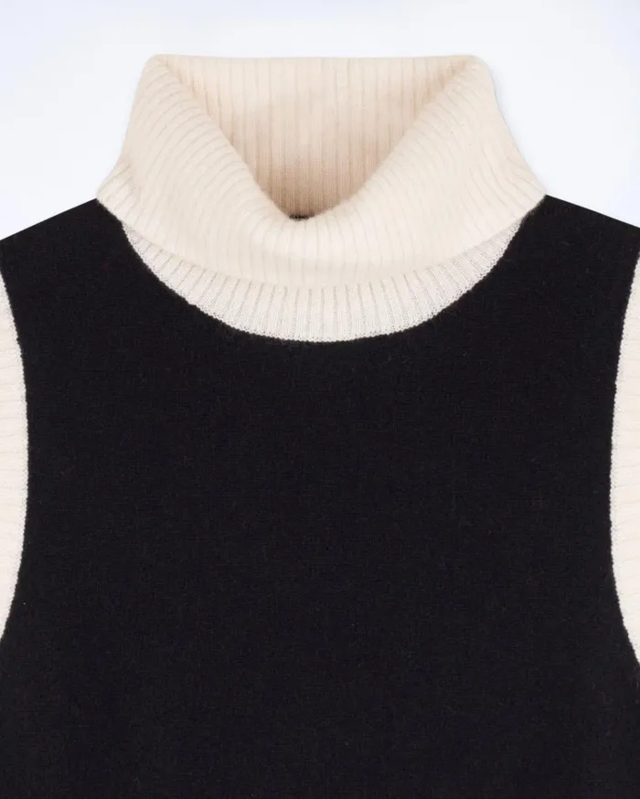 From Future Cashmere Sweaters Women Sleeveless Sweater Black