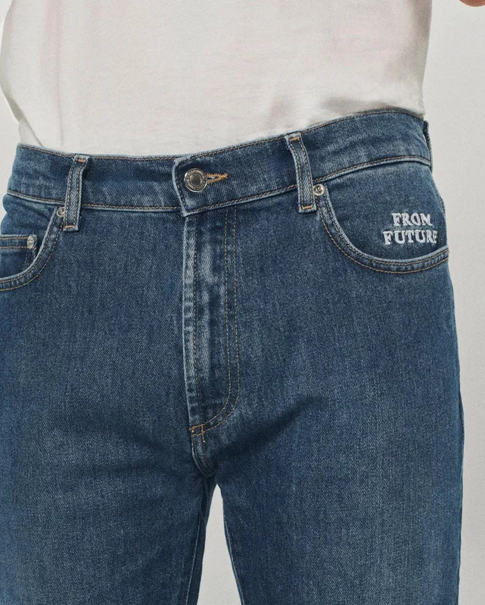 From Future Jeans Men Slim Fit Jacob Jeans Light Blue