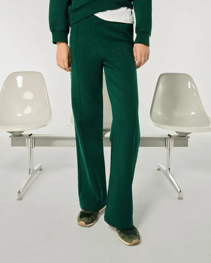 From Future Joggers Women Straight Joggers College Green