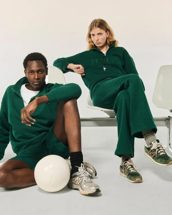 From Future Joggers Women Straight Joggers College Green