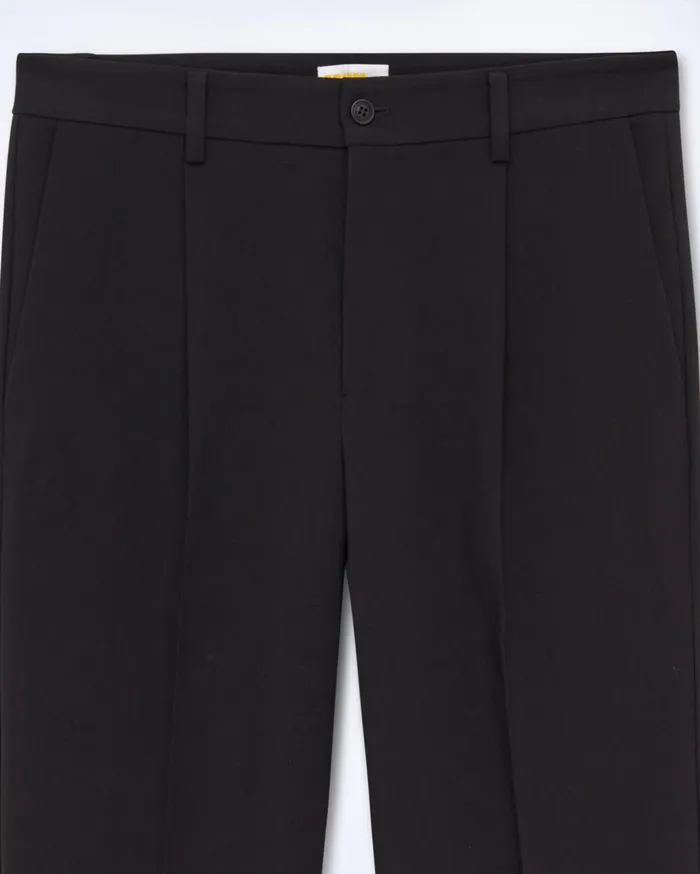 From Future Pants Men Tailoring Straight Pants Black
