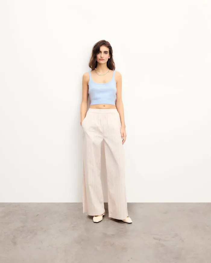 From Future Shirts TShirts and Tops Women Brushed Bralette Top Baby Blue