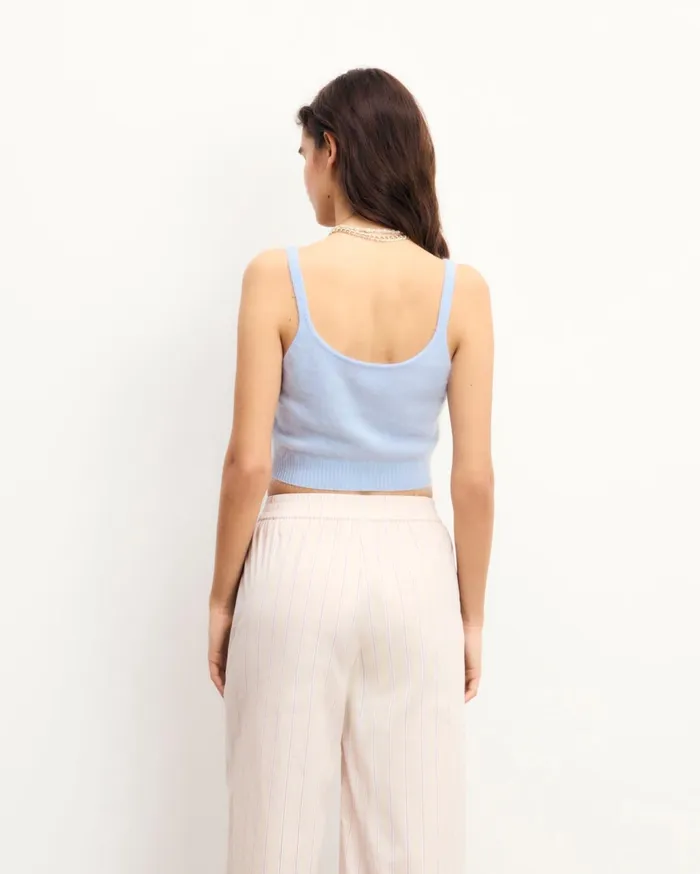 From Future Shirts TShirts and Tops Women Brushed Bralette Top Baby Blue