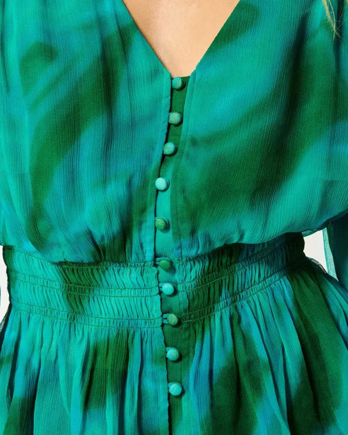 From Future Shirts TShirts and Tops Women Golda Long Sleeve Top Marvelous Green