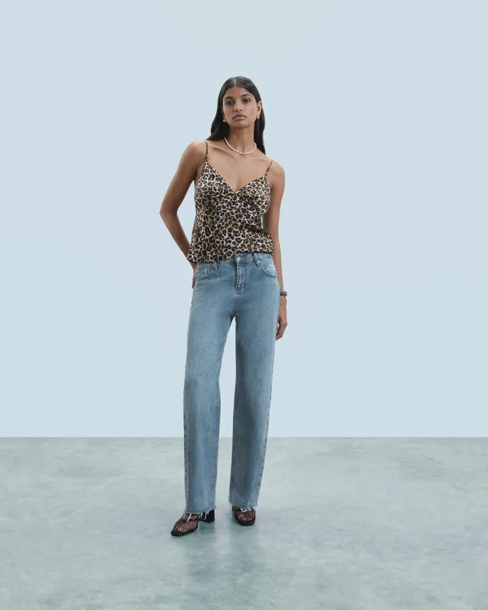 From Future Shirts TShirts and Tops Women Top Caraco Winter Leopard