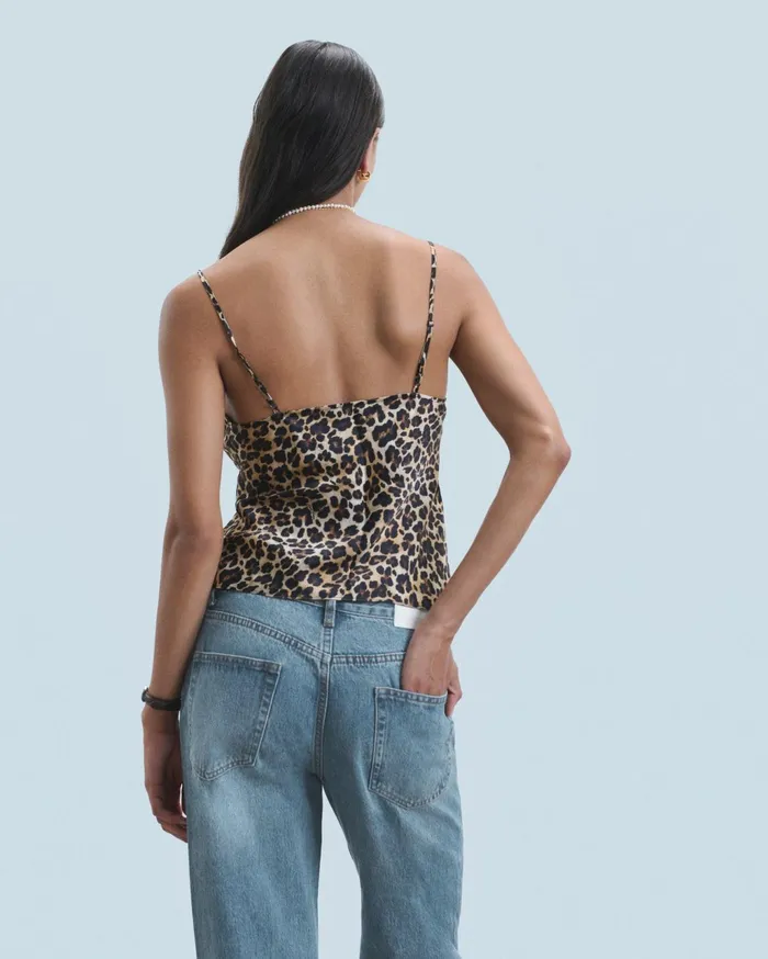 From Future Shirts TShirts and Tops Women Top Caraco Winter Leopard