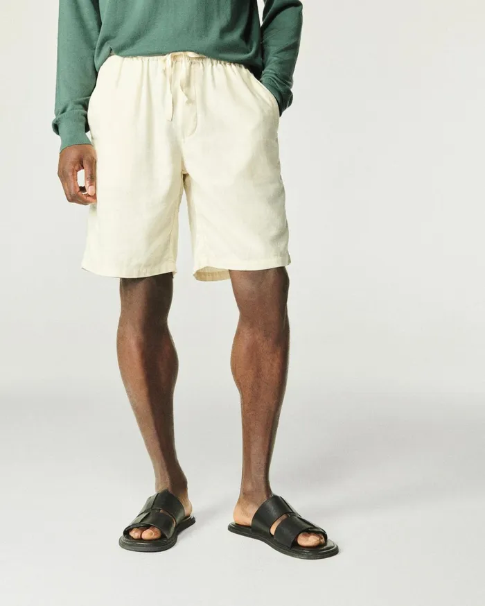 From Future Shorts Men Bermuda Shorts White