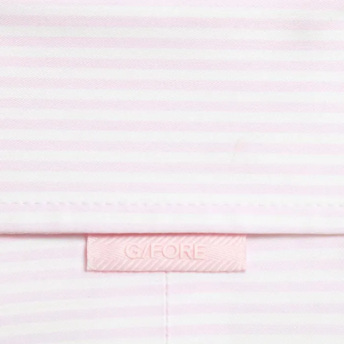 GFORE Dress Shirts Men SPREAD COLLAR STRIPED STRECH DRESS SHIRT Blush GFORE Dress Shirts Men SPREAD COLLAR STRIPED STRECH DRESS SHIRT Blush