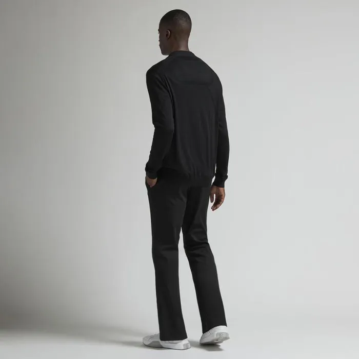 GFORE Ready To Wear Men FINE MERINO WOOL CARDIGAN Onyx
