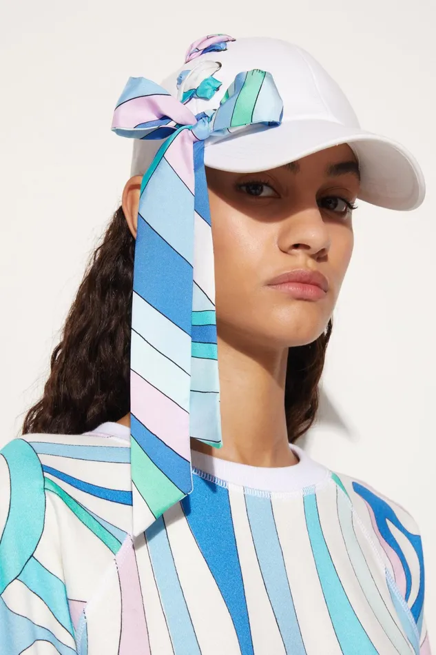 Hats And Hair Accessories Women PUCCI IridePrint Cap