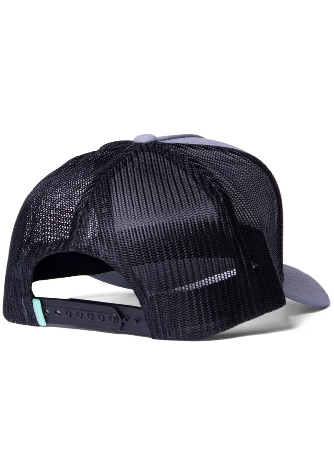 Hats Vissla Men Solid Sets Eco Trucker Hat Grey Heather Hats Vissla Men Solid Sets Eco Trucker Hat Grey Heather