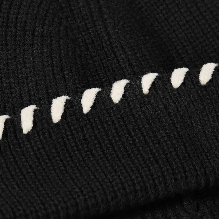 Hats Women SANDRO Knit Hat Black