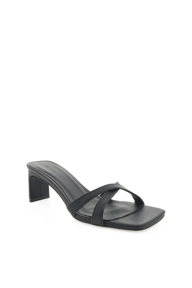 Heels petalandpup Women Yahara Mid Block Heel 8211 Black Black