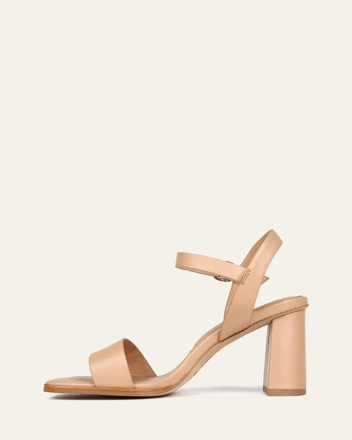 HIGH SANDALS jomercer Women Calais high heel sandals beige leather
