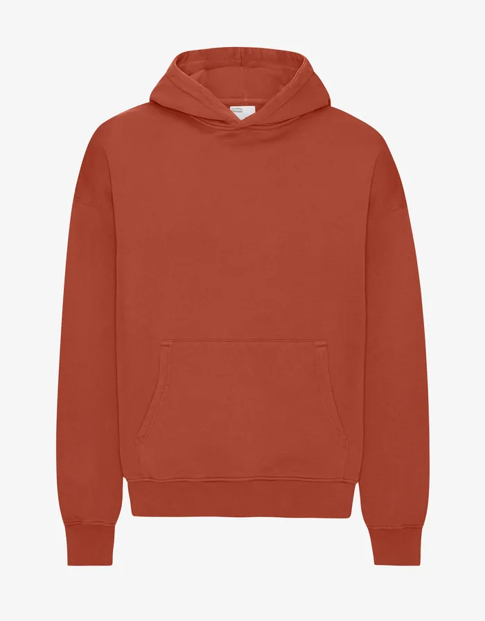 Hoodies Women Organic Oversized Hood 8211 Dark Amber Colorfulstandard