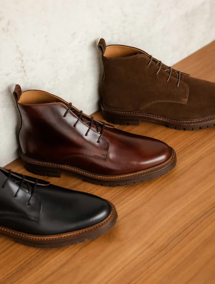 Howelsen Intense Black Men Bobbies Boots Howelsen Intense Black Men Bobbies Boots