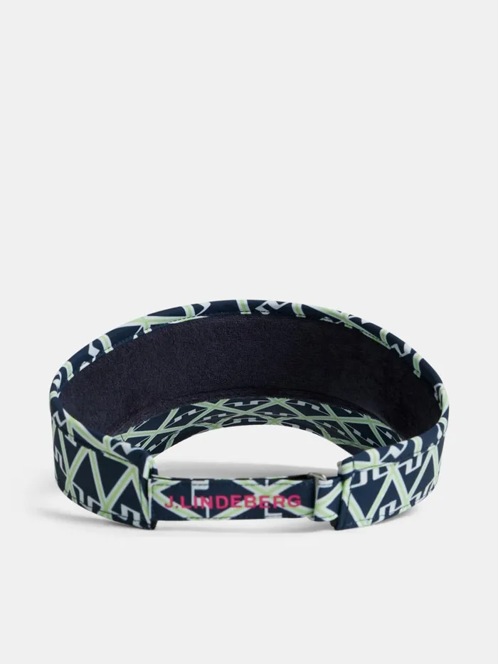 JLindeberg Bonnie Print Visor Women Golf Caps