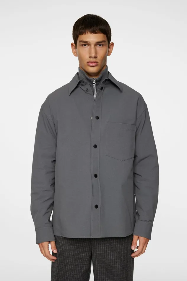 JLindeberg Howard Tech Fleece Overshirt Men Overshirts