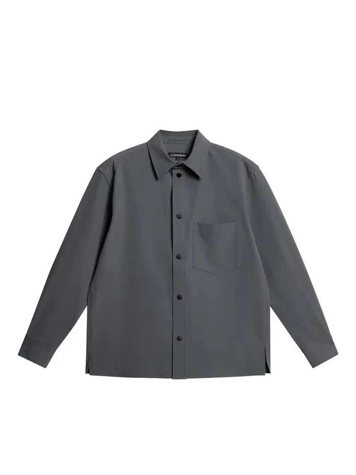 JLindeberg Howard Tech Fleece Overshirt Men Overshirts