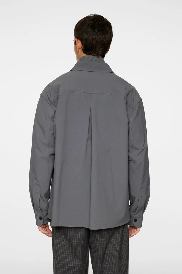 JLindeberg Howard Tech Fleece Overshirt Men Overshirts