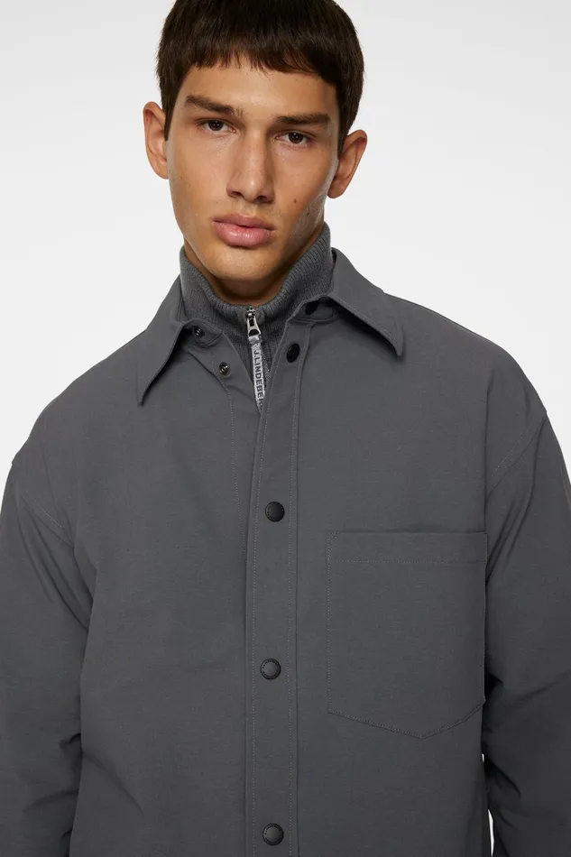 JLindeberg Howard Tech Fleece Overshirt Men Overshirts