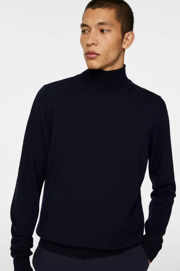 JLindeberg Kaden Merino Turtleneck Men Knitwear