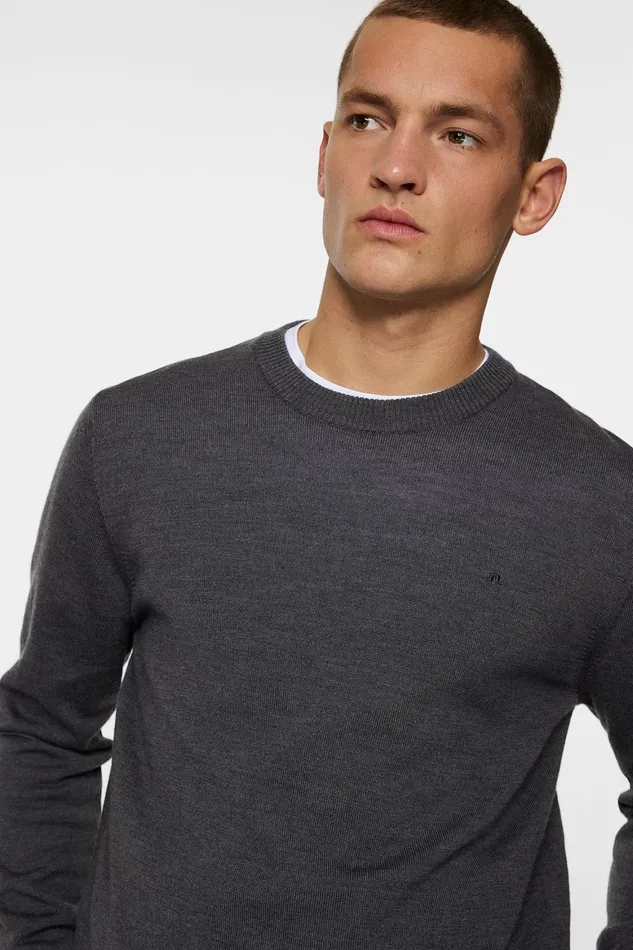 JLindeberg Keane Merino Crew Neck Men Knitwear