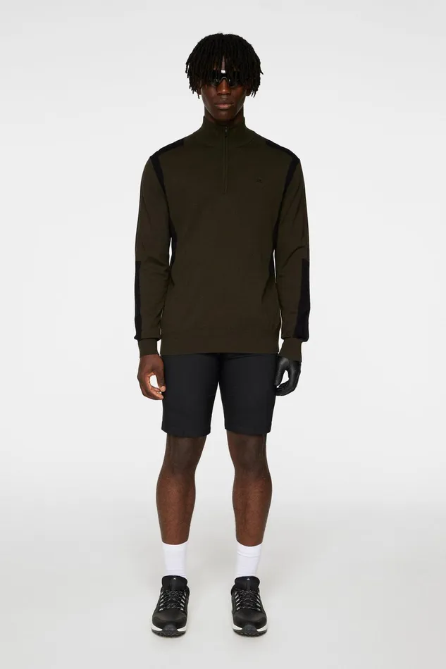 JLindeberg Kendrick Knitted Zip Sweater Men Knitwear