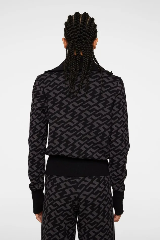 JLindeberg Kerla Knitted Zip Sweater Women Knitwear