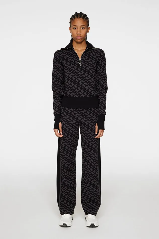 JLindeberg Kerla Knitted Zip Sweater Women Knitwear