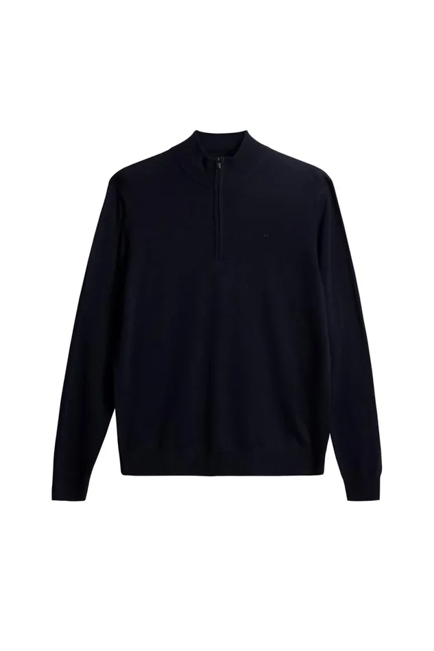 JLindeberg Kiyan Quarter Zip Sweater Men Knitwear