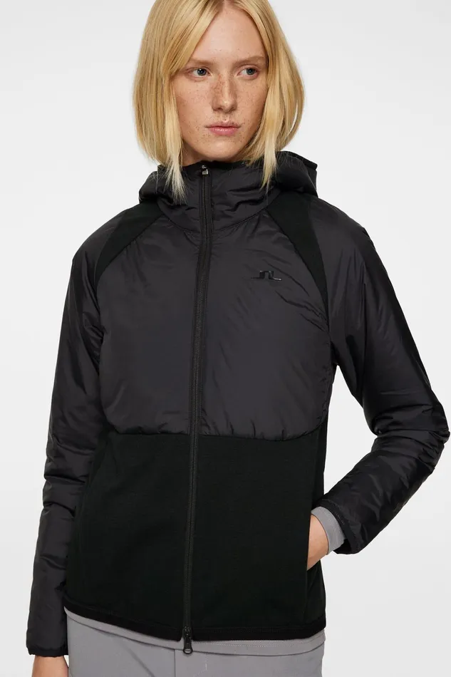 JLindeberg Shona Hybrid Hood Jacket Women Jackets