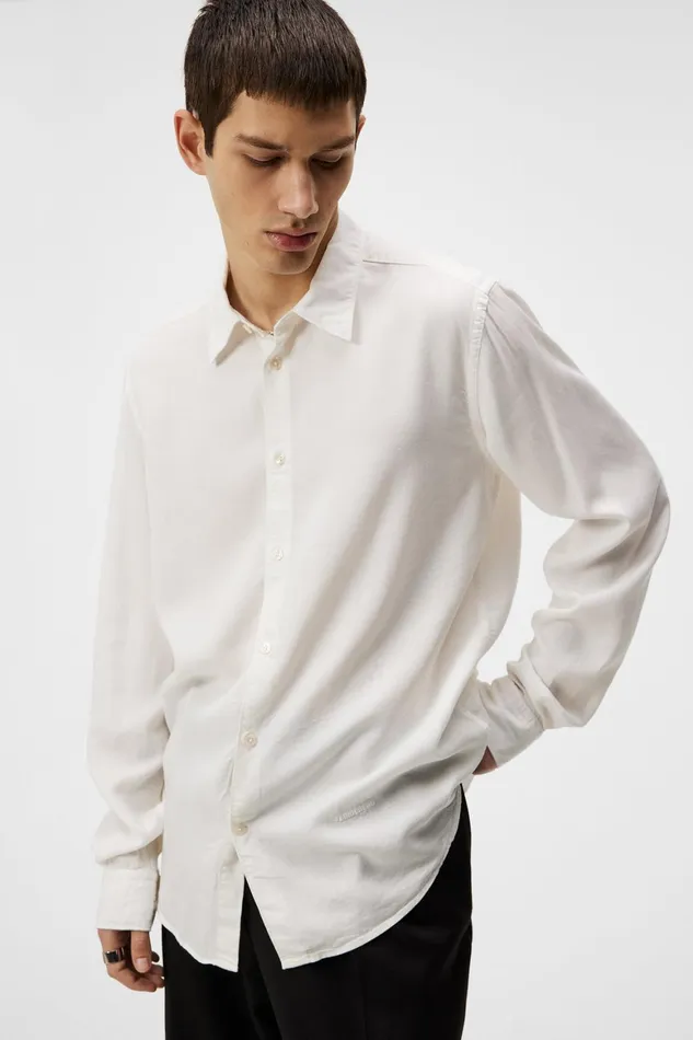JLindeberg Slim Ls Comfort Tencel Shirt Men Shirts