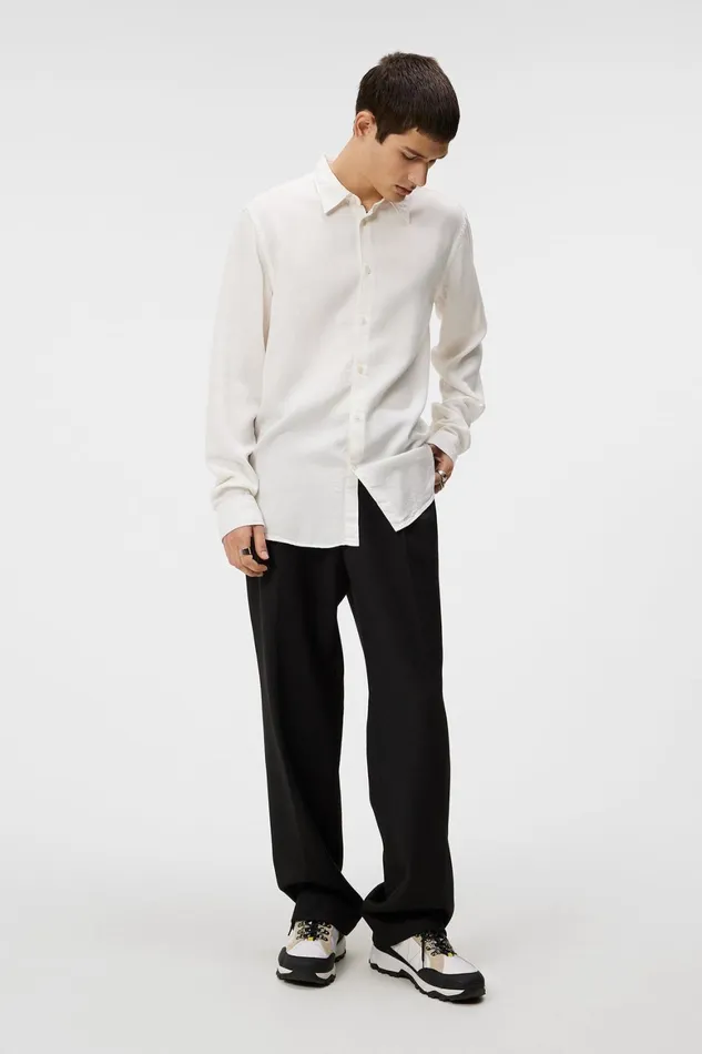 JLindeberg Slim Ls Comfort Tencel Shirt Men Shirts