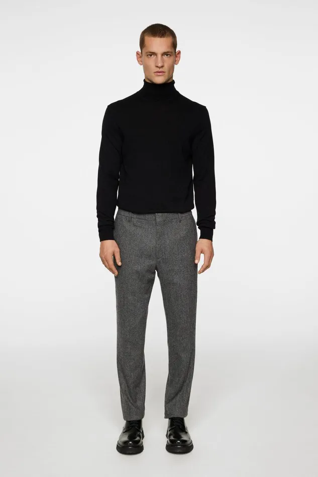 JLindeberg Soren Twill Cash Flannel Pants Men Trousers