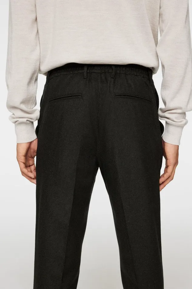 JLindeberg Soren Twill Cash Flannel Pants Men Trousers