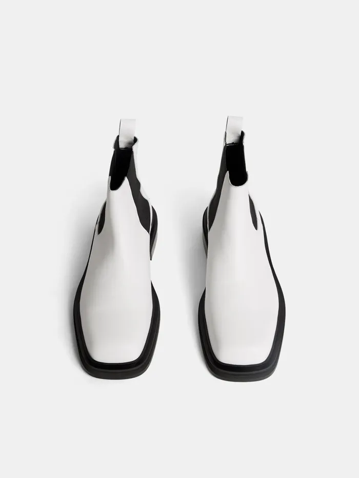 JLindeberg Tron Square Toe Boot Men Fashion Shoes