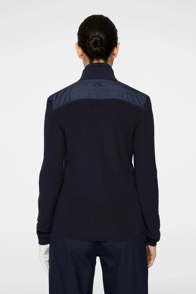 JLindeberg Wren Knitted Hybrid Jacket Women Knitwear