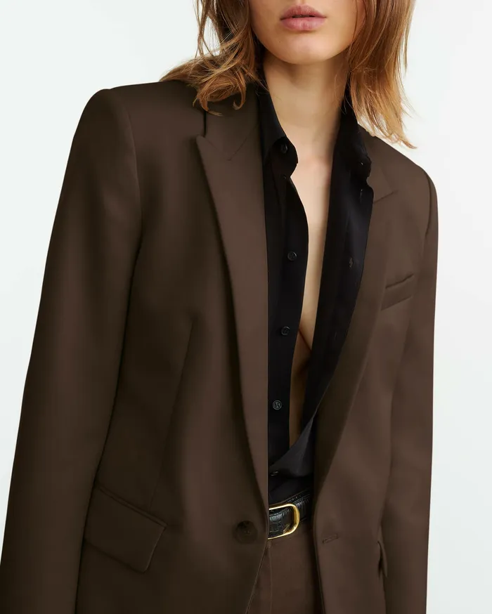 Jackets and Blazers ADELE BLAZER Dark Navy Nili Lotan Women