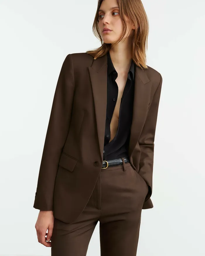 Jackets and Blazers ADELE BLAZER Dark Navy Nili Lotan Women