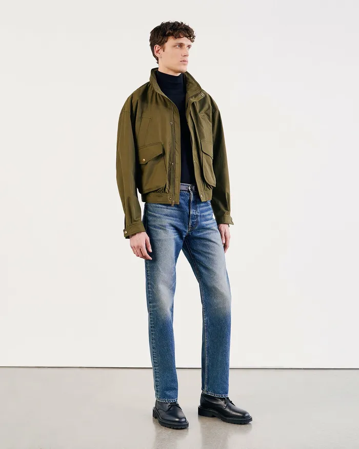 Jackets and Coats Men Nili Lotan THEO JACKET Olive Green