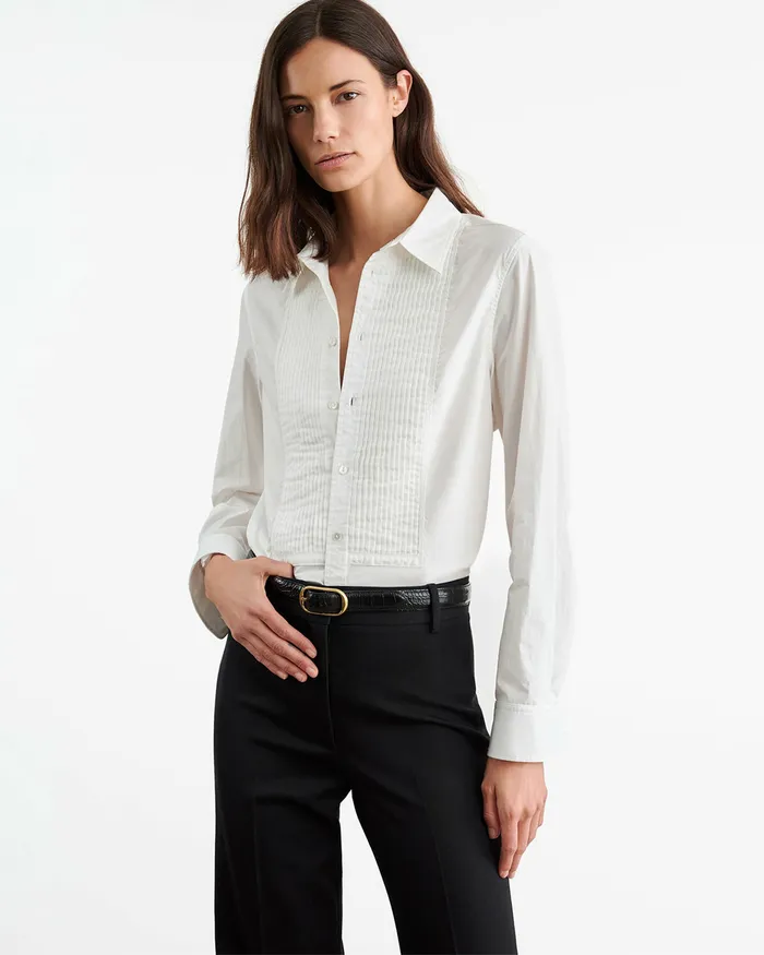 JARED SHIRT White Women Tops Nili Lotan