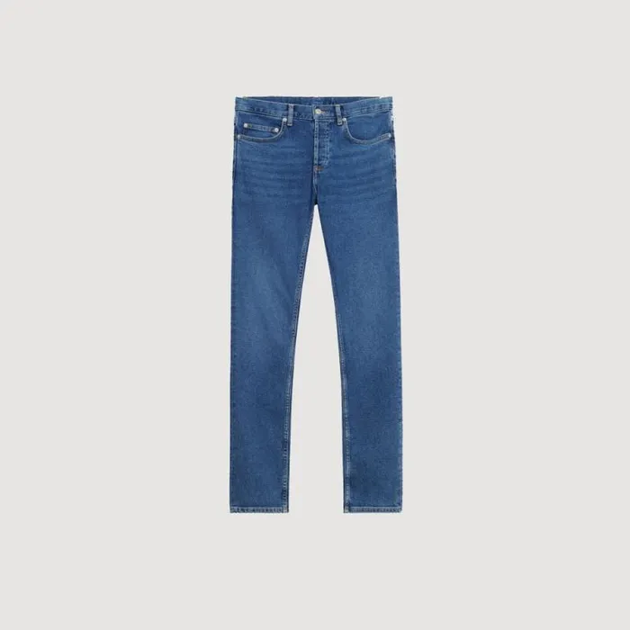 Jeans Men SANDRO Washed Jeans 8211 Slim Cut Blue Vintage 8211 Denim