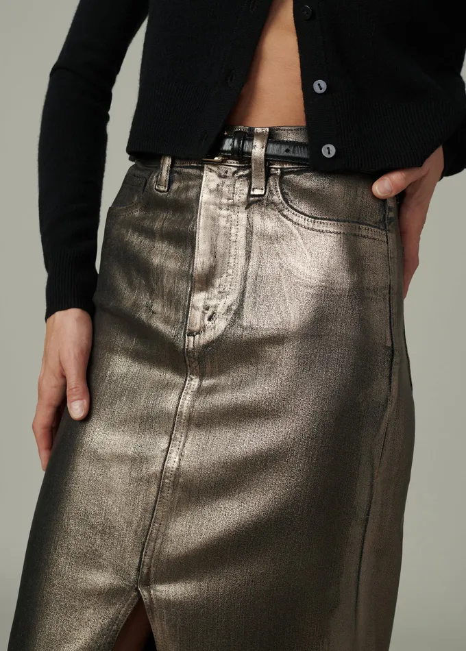 Joe8217s Jeans Skirts Women THE EVA MAXI SKIRT Gilded Night