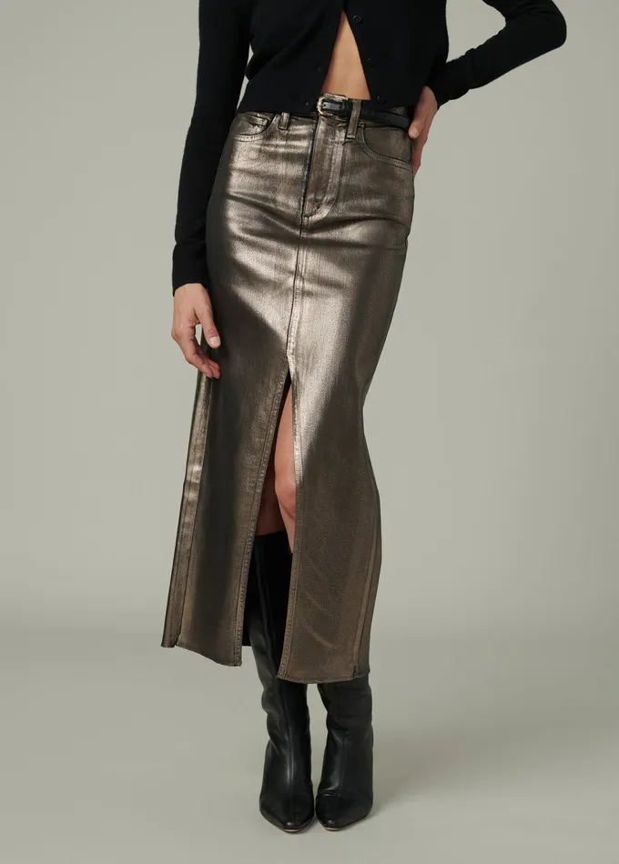 Joe8217s Jeans Skirts Women THE EVA MAXI SKIRT Gilded Night