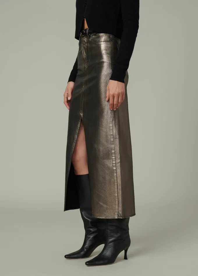 Joe8217s Jeans Skirts Women THE EVA MAXI SKIRT Gilded Night