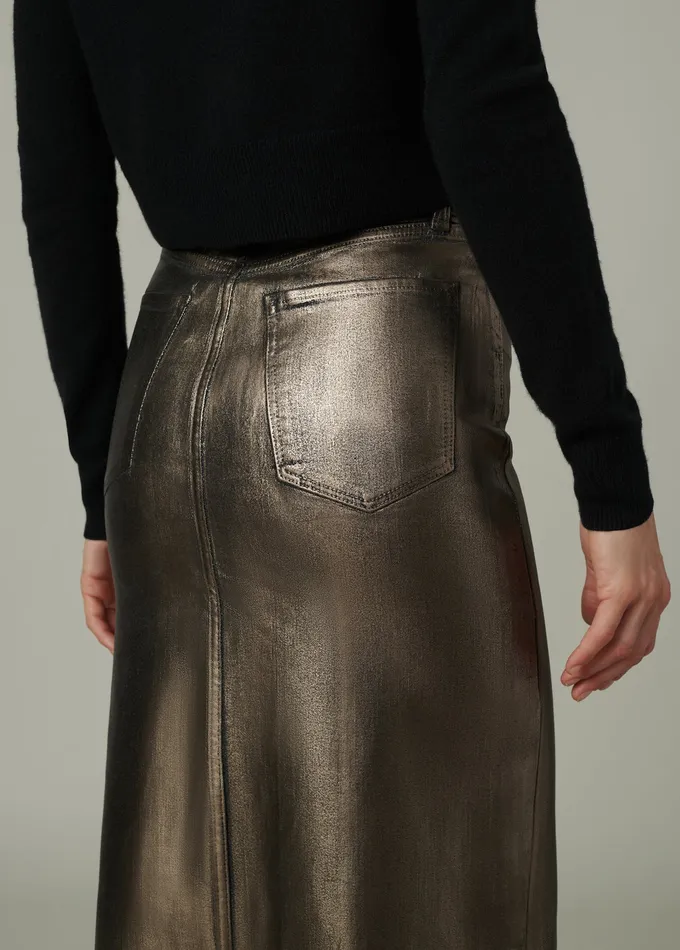 Joe8217s Jeans Skirts Women THE EVA MAXI SKIRT Gilded Night