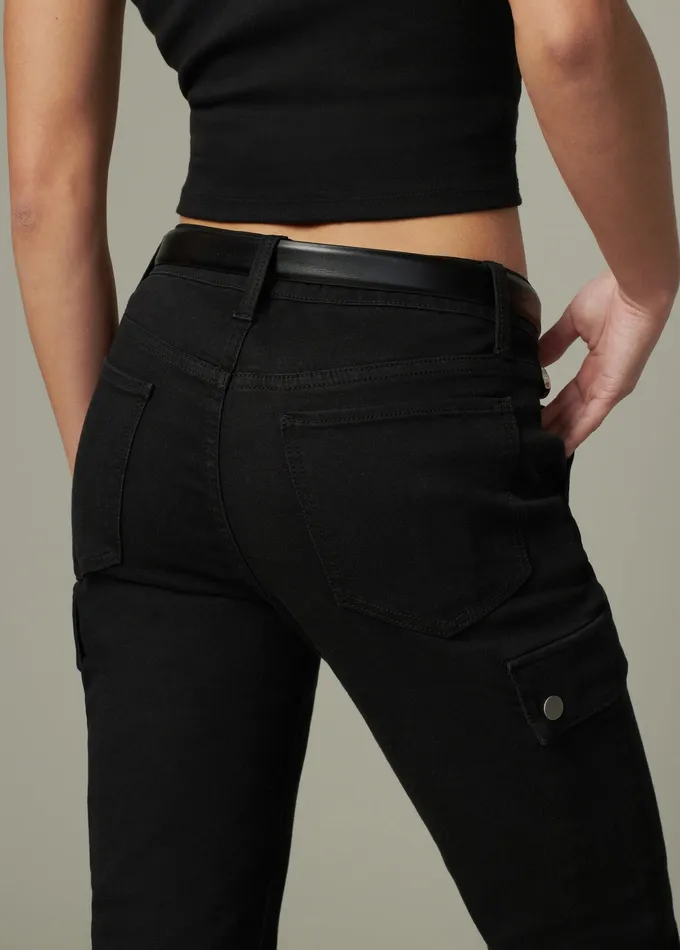 Joe8217s Jeans THE FRANKIE PETITE Black Women Petite