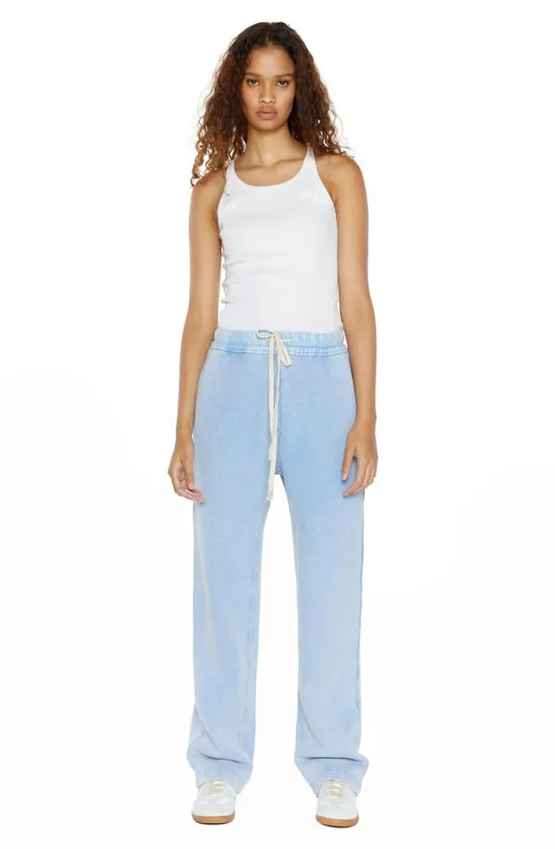 Joggers Women Jaded London NTRLS Powder Blue Relaxed Joggers